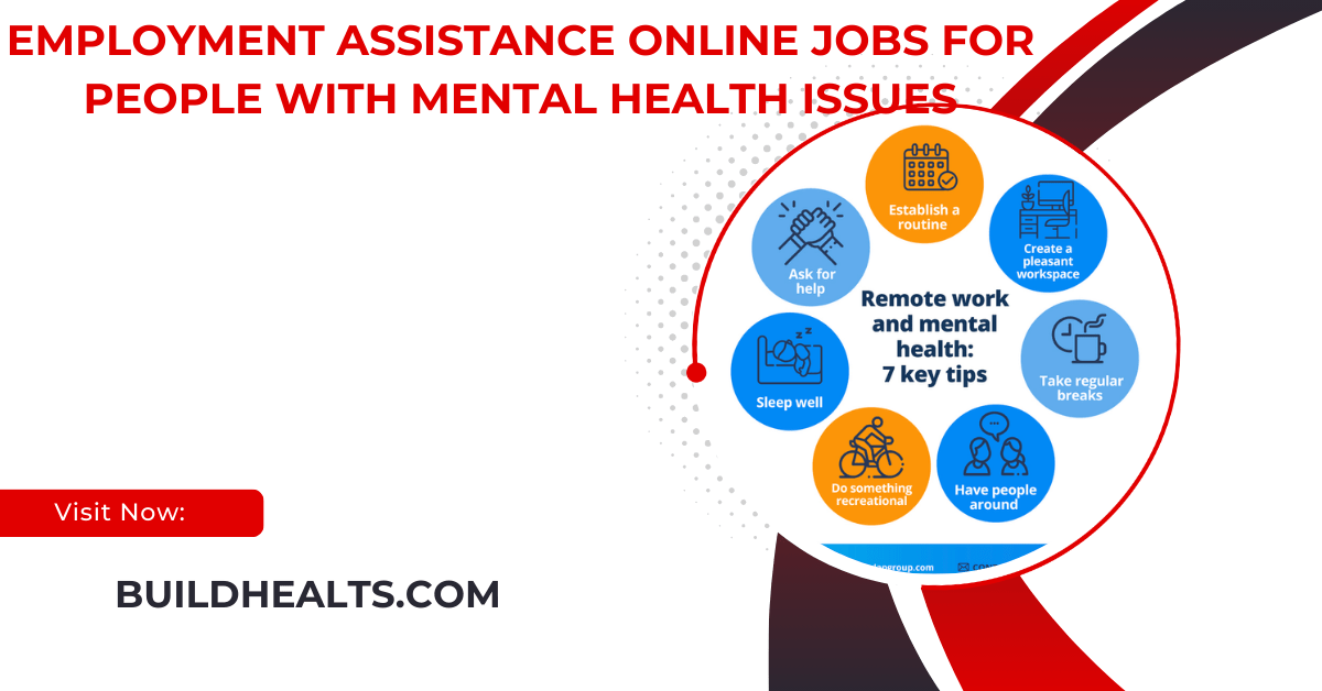 employment assistance online jobs for people with mental health issues