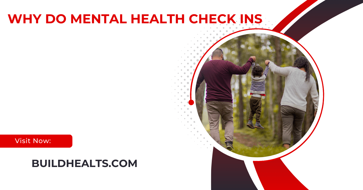 why do mental health check ins