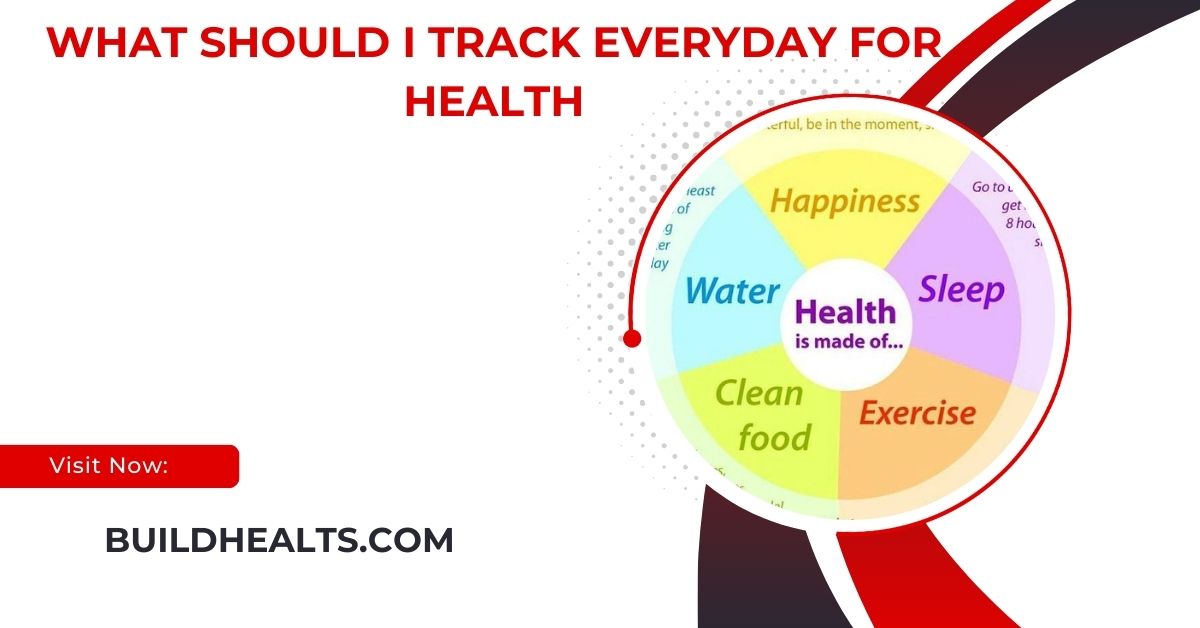 what should i track everyday for health