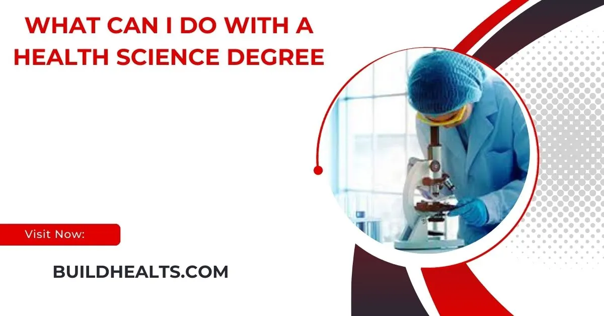 what can i do with a health science degree