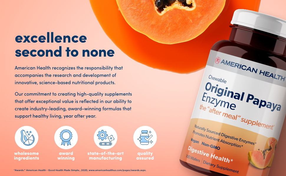 What is American Health Papaya Enzyme?