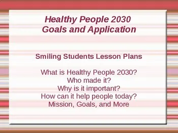 Encouraging Healthy Behaviors